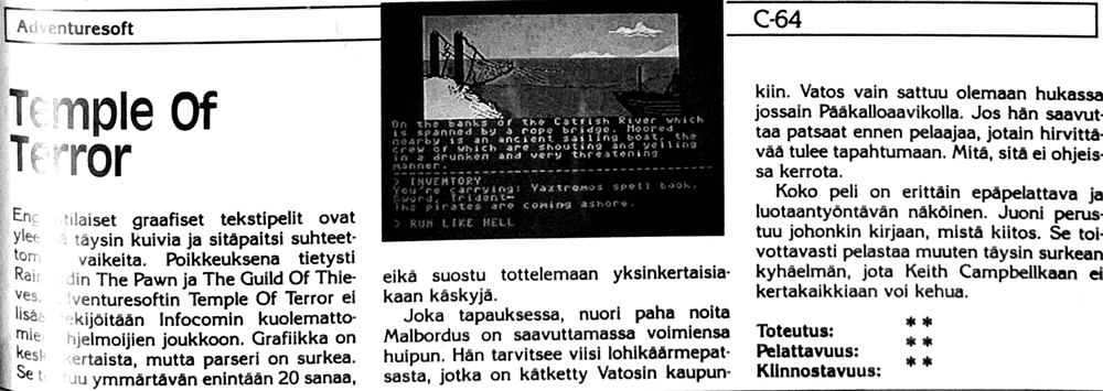 Temple Of Terror